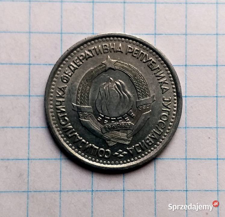 1 DINAR 1965 JUGOSŁAWIA Piszczac