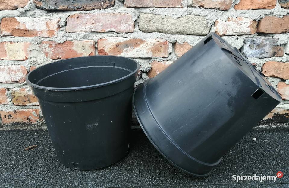Doniczki 14 L litrów TWARDE NOWE 30 14L Wysokie Siewierz
