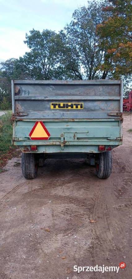 Tuhti M8 Przyczepa Wywrotka Rolnicza 8000 podlaskie Szołtany