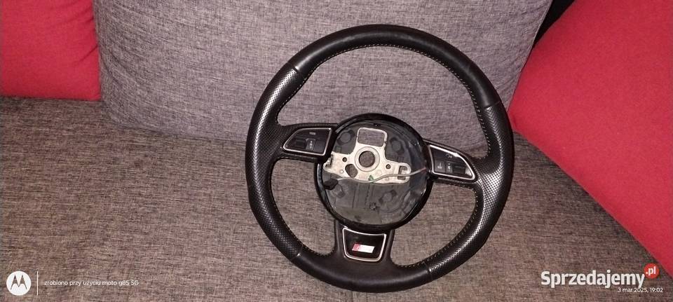 Kierownica Audi 3 ramienna s line z multifunkcją sprzedam