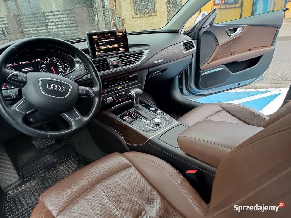 Audi A7 30TFSI V6 310 2013RSKÓRALEDXENONQUATTRO światła do jazdy dziennej Żyrardów