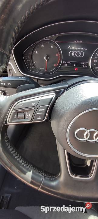 Audi a4 b9 20tdi 190 guattro wielofunkcyjna kierownica Bychawa