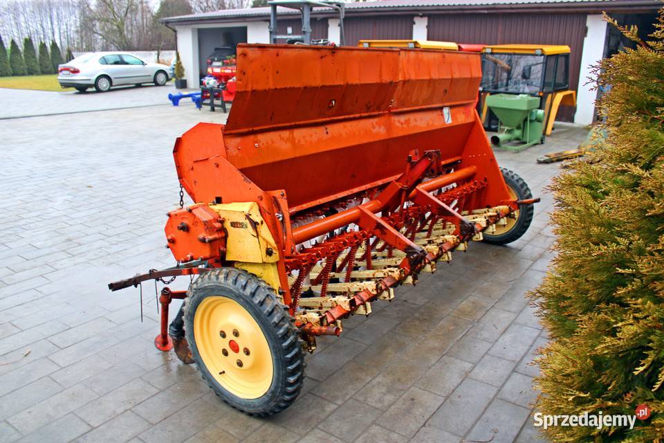 Siewnik do zboża POZNANIAK 6 27 przekładnia