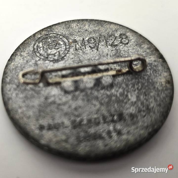 Aluminiowa odznaka okolicznościowa Trzecia Bronisze