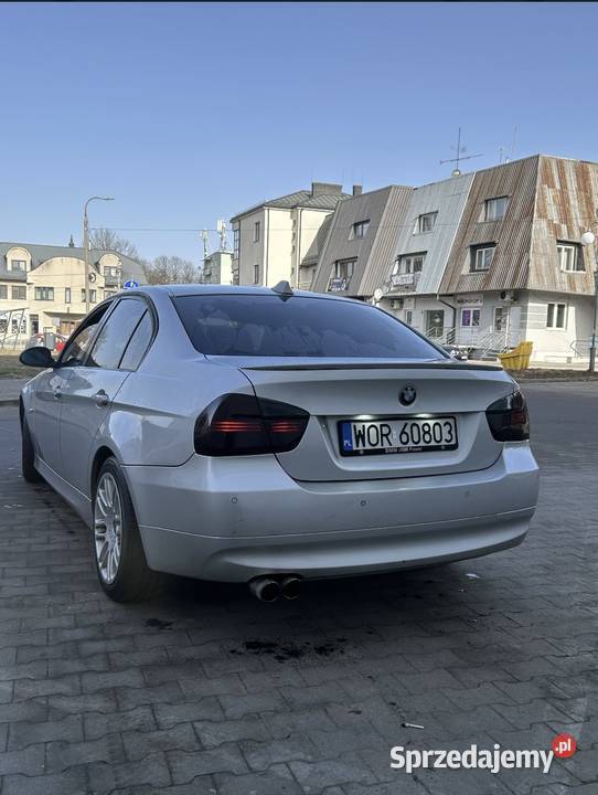 BMW E90 20d 163 M47 2005 mazowieckie Ostrów Mazowiecka
