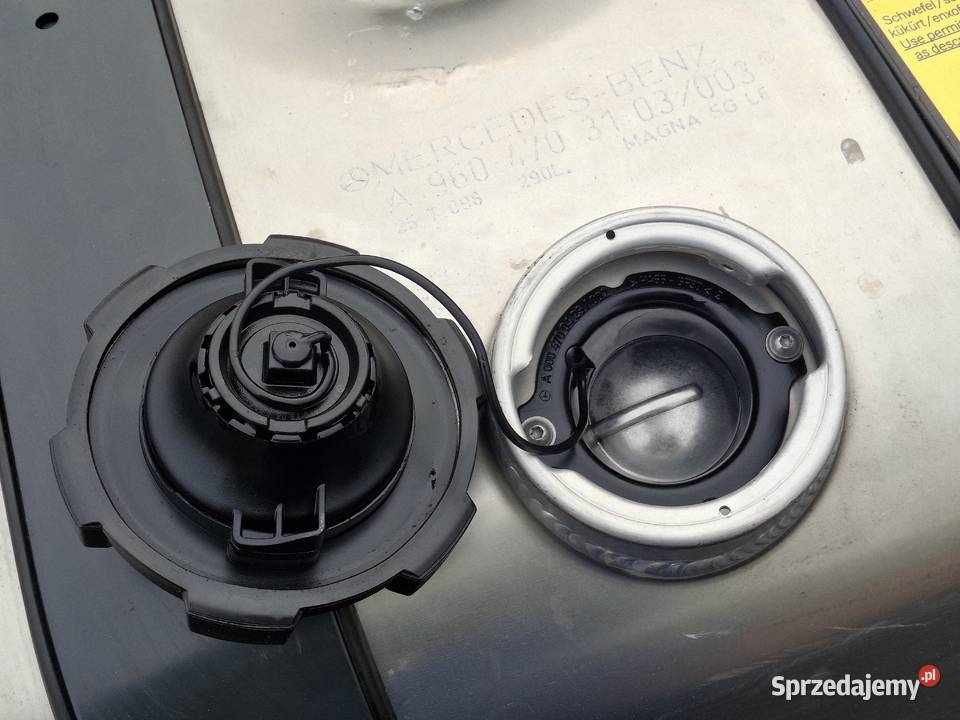 MERCEDES ACTROS MP4 MP5 AROCS ANTOS ZBIORNIK Bieleń