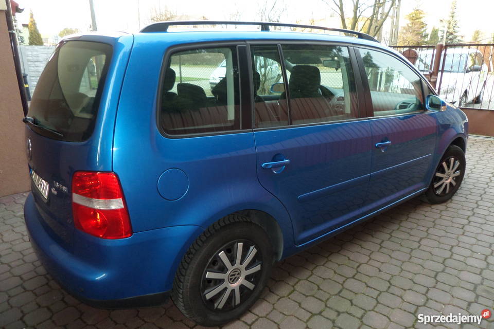 Volkswagen Touran 7 osobowy 16 Zamiana 6 Biegów łódzkie Konstantynów Łódzki