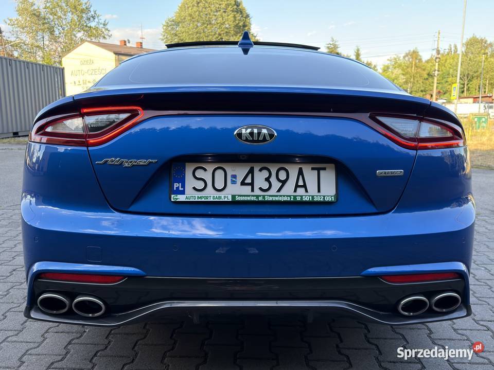 KIA Stinger 20 TGDI AWD Full śląskie Sosnowiec