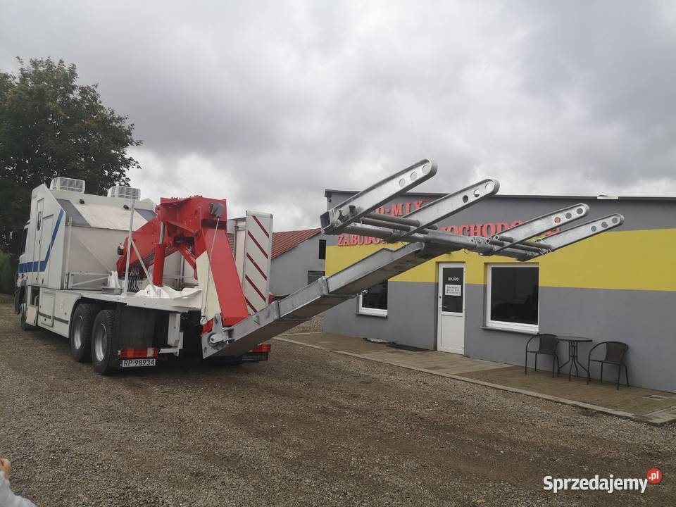 Mercedes Man Scania zabudowa pomoc drogowa nie Autolawety lubelskie sprzedam