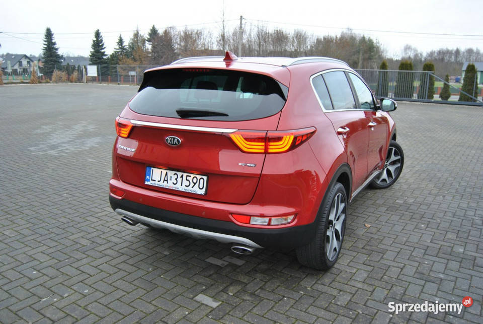 Kia Sportage GTline Kamera cof SKÓRA LEDY GPS światła LED Modliborzyce sprzedam
