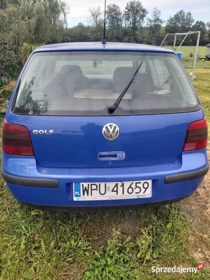 sprzedam golfa 4 w stanie osoby starszej 224000km Płocochowo
