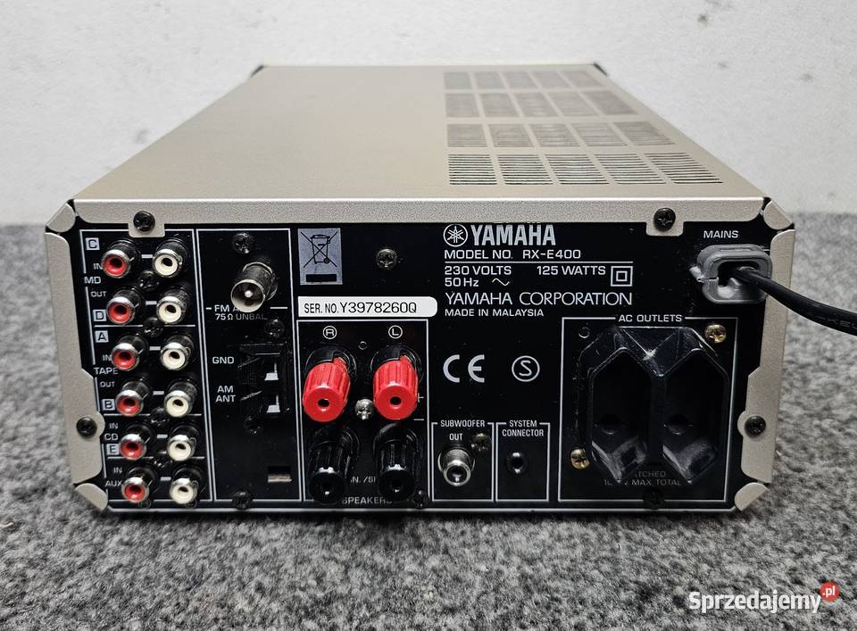 Amplituner STEREO Yamaha RXE400 Natural Sound Kraków