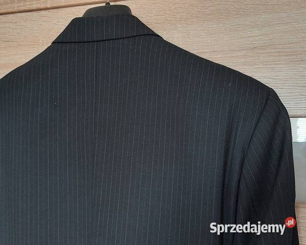 MARYNARKA i KAMIZELKA wełna 182 granatowyczarny Warszawa sprzedam