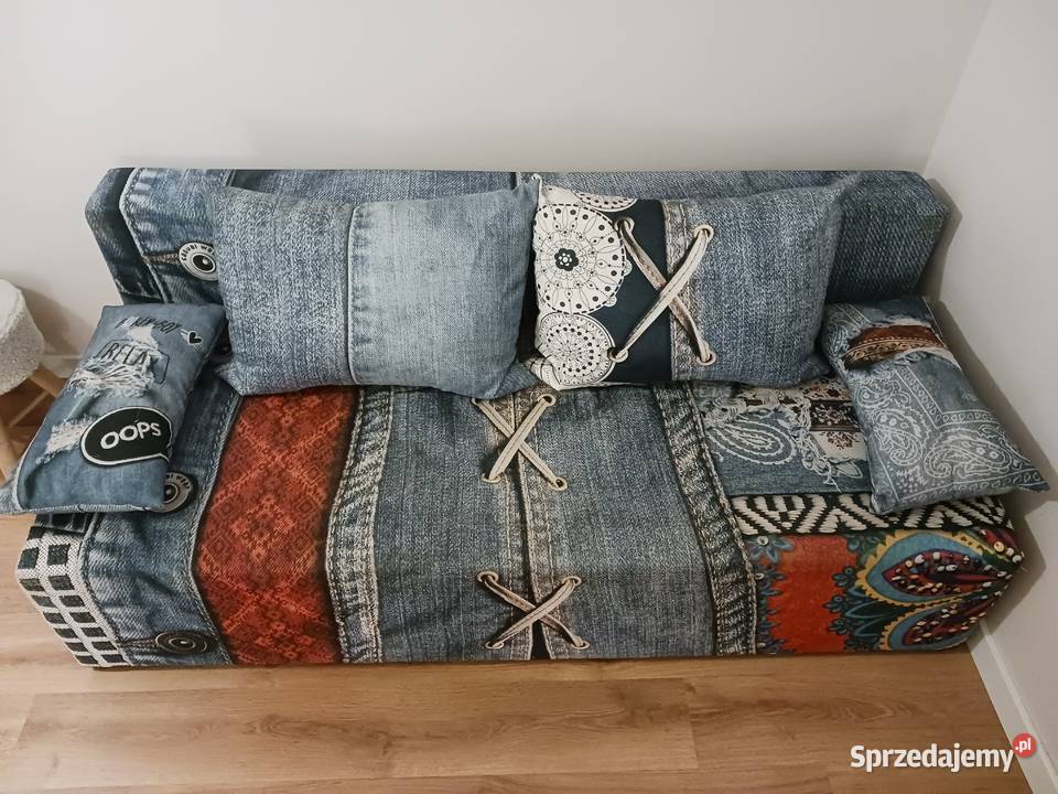 Sofa Libro PLAYfull BLUE unikalny wzór mazowieckie Otwock sprzedam