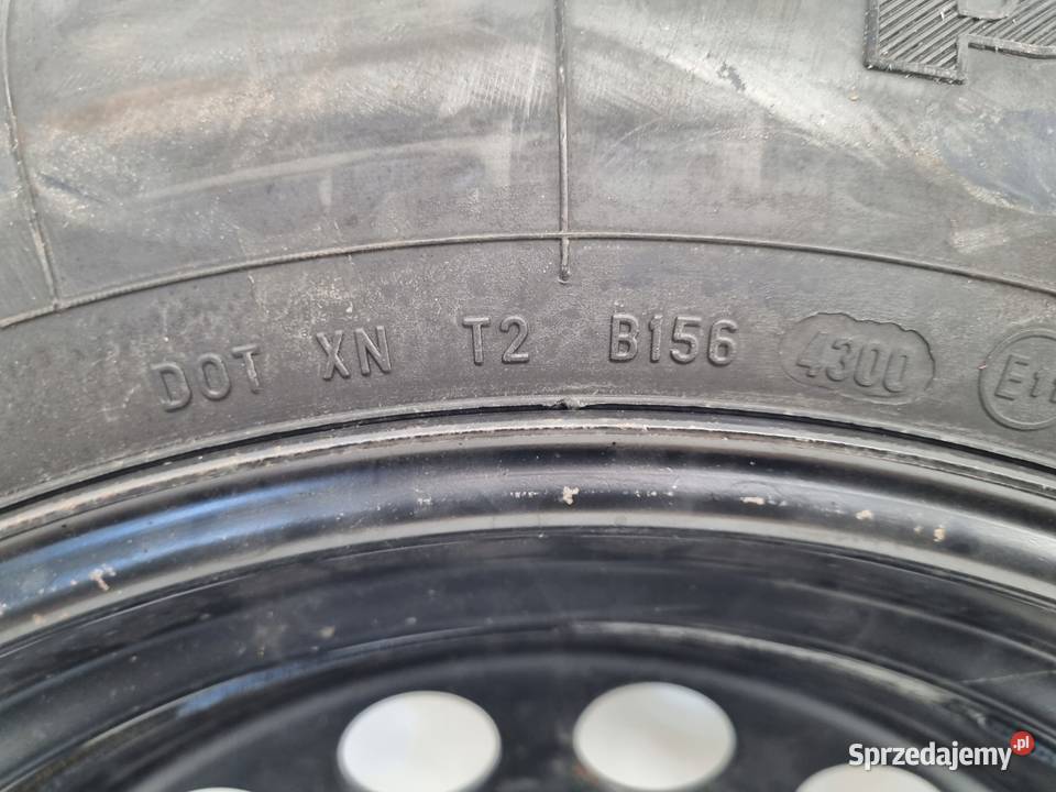 KOŁO DOJAZDOWE 13590 R17 9209872 5x108 Motoryzacja Chełm