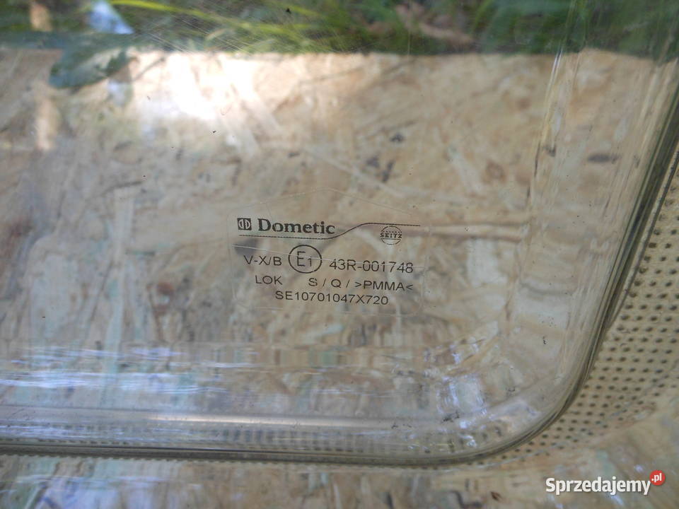 Okno dachowe Dometic Heki 96x655 przyczepa kujawsko-pomorskie Toruń