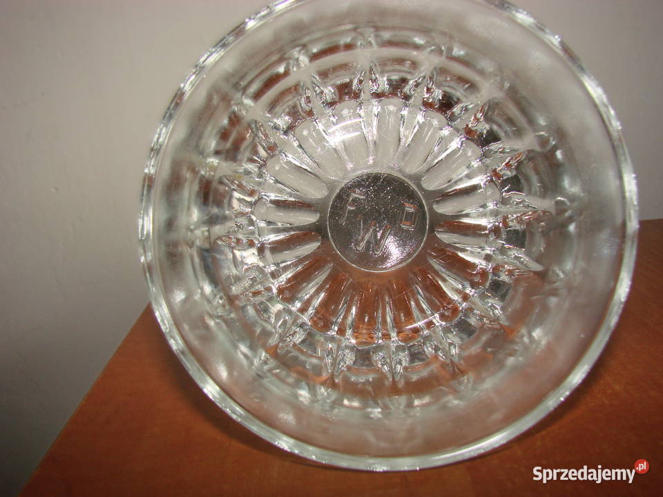 FWP szklana salaterka PRL pomorskie Pruszcz Gdański