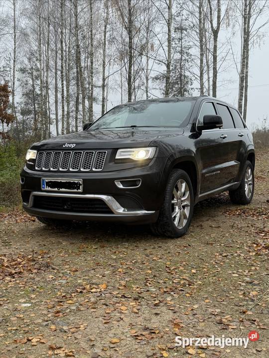 Jeep Grand Cherokee WK2 lift SUMMIT polski salon mazowieckie