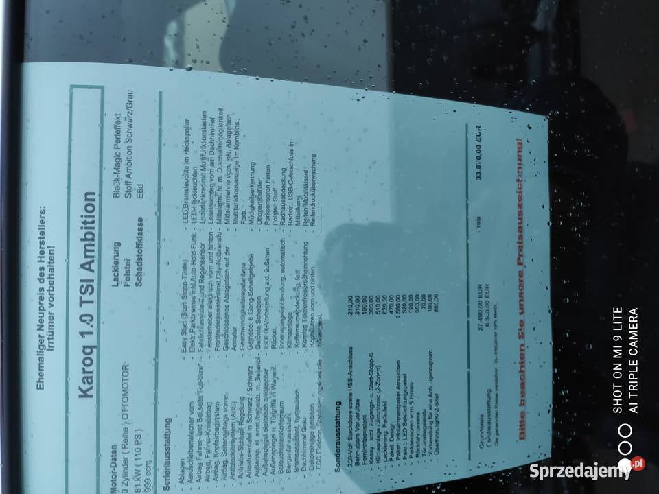 OkazjaSkoda karoq Przebieg 46000 Warszawa