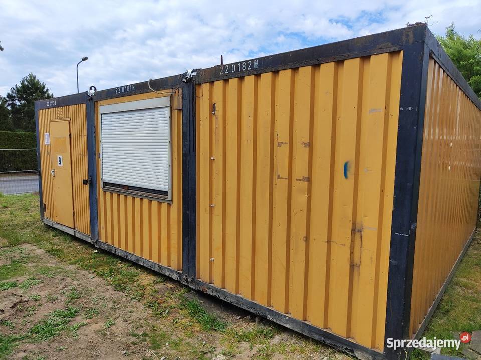 Zestaw 3 kontenerów trio kontener szatniowy sprzedam