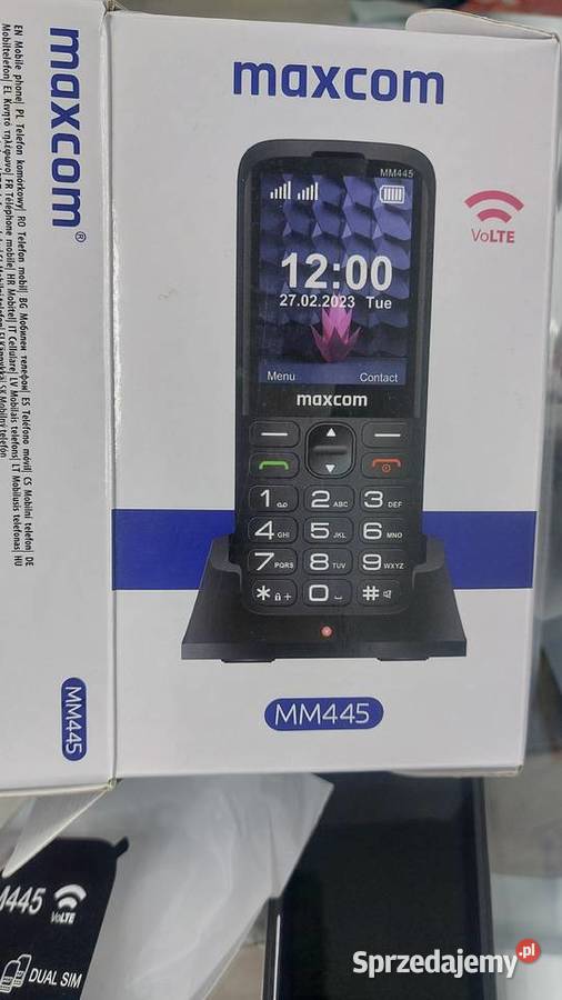 Telefon Maxcom MM445 praktycznie NOWY dolnośląskie
