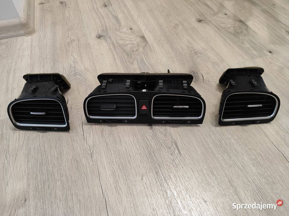 kratki nawiewu komplet vw golf 6 5k 5k0819728 Części samochodowe