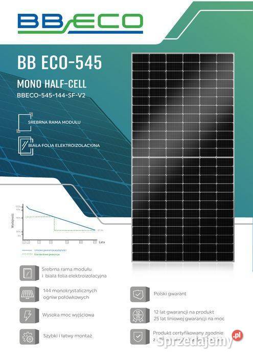 PALETA 31 545W BB Eco BBEco545144SFV2 biała sprzedam