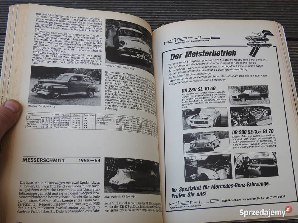 Packard Porsche Mercedes Adler Praga Simca osobowe mazowieckie Warszawa