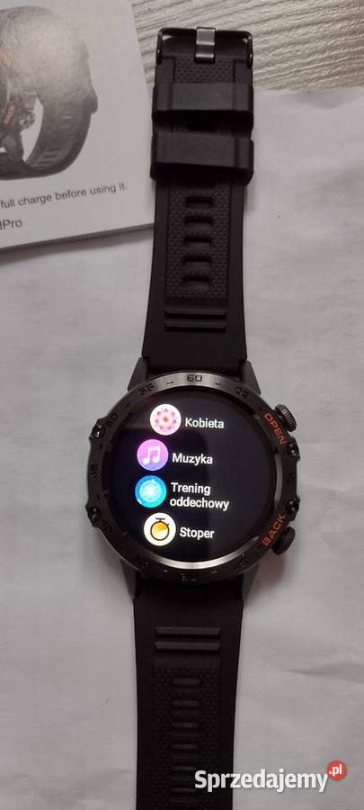 Melanda Smartwatch zegarek Bluetooth tętno na rękę małopolskie