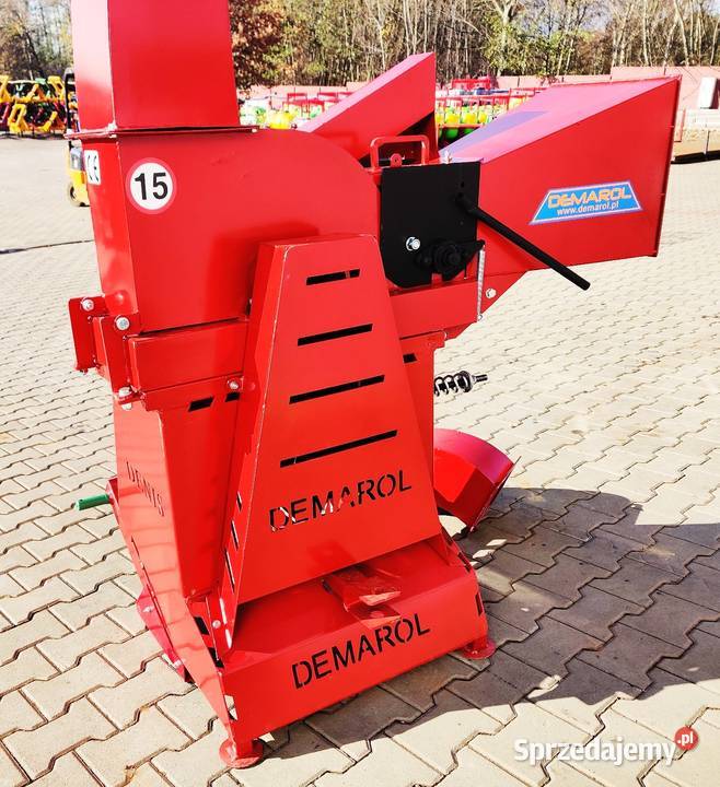 Rębak bębnowy napędzany na WOM DENIS R12 Demarol śląskie Żywiec