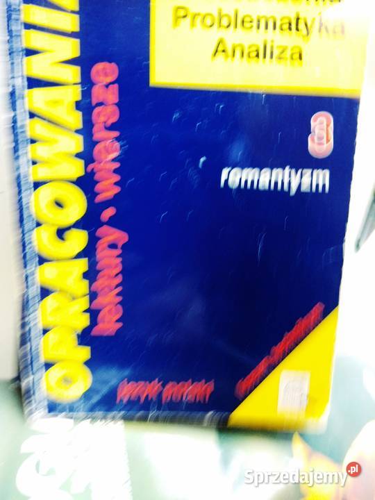 Romantyzm polski antykwariat szkolny outlet Warszawa