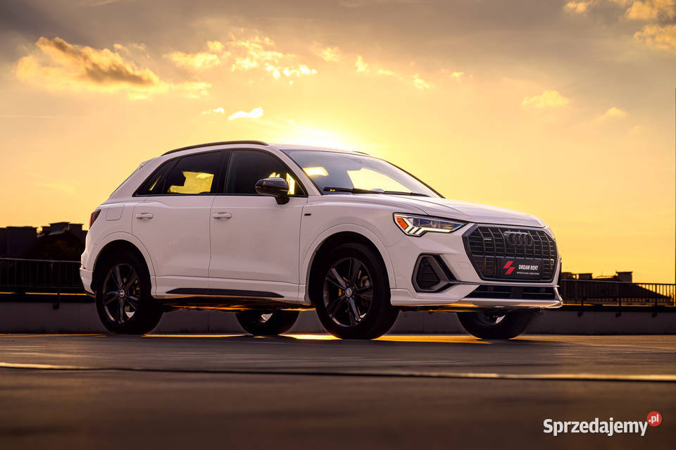 Wynajem Wypożyczalnia Samochodów Audi Q3 S line Warszawa