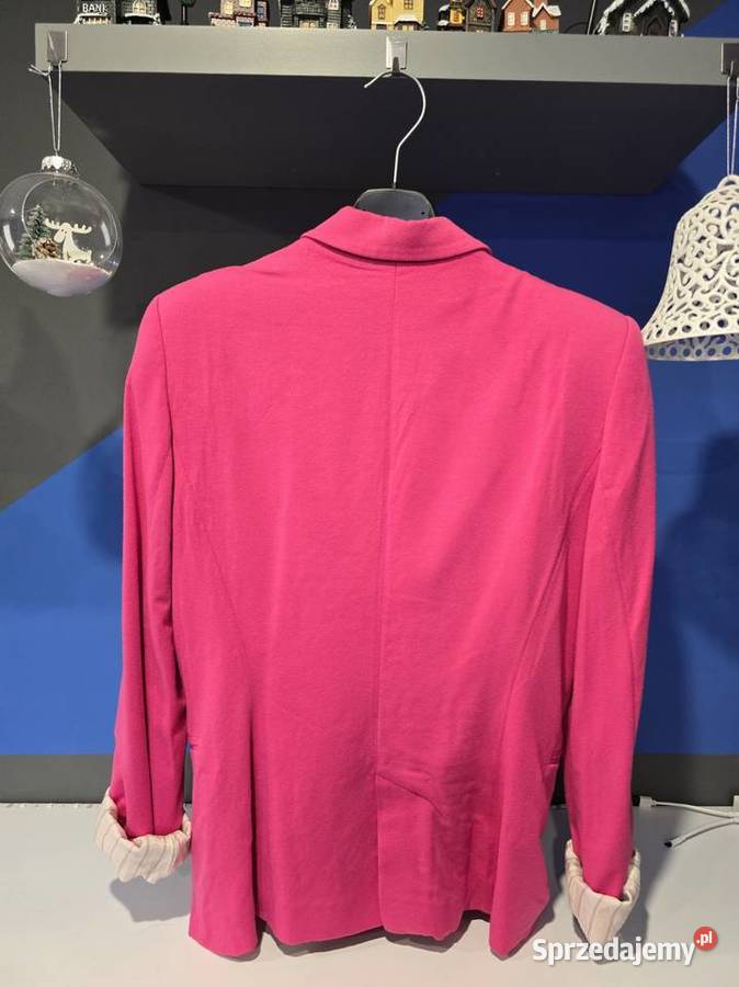 Różowa marynarka Zara wiskoza r M śląskie Bytom