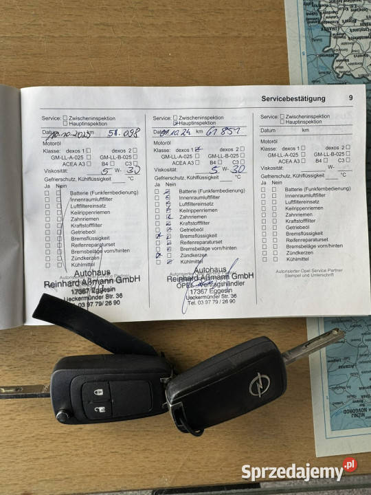 Opel Mokka centralny zamek Szczecin