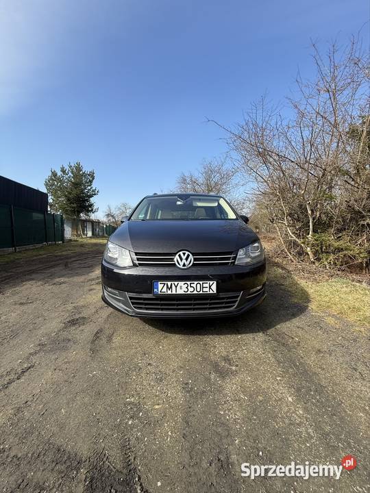 Volkswagen Sharan 7n 20tdi 170 DSG 2011r system Start-Stop Myślibórz sprzedam