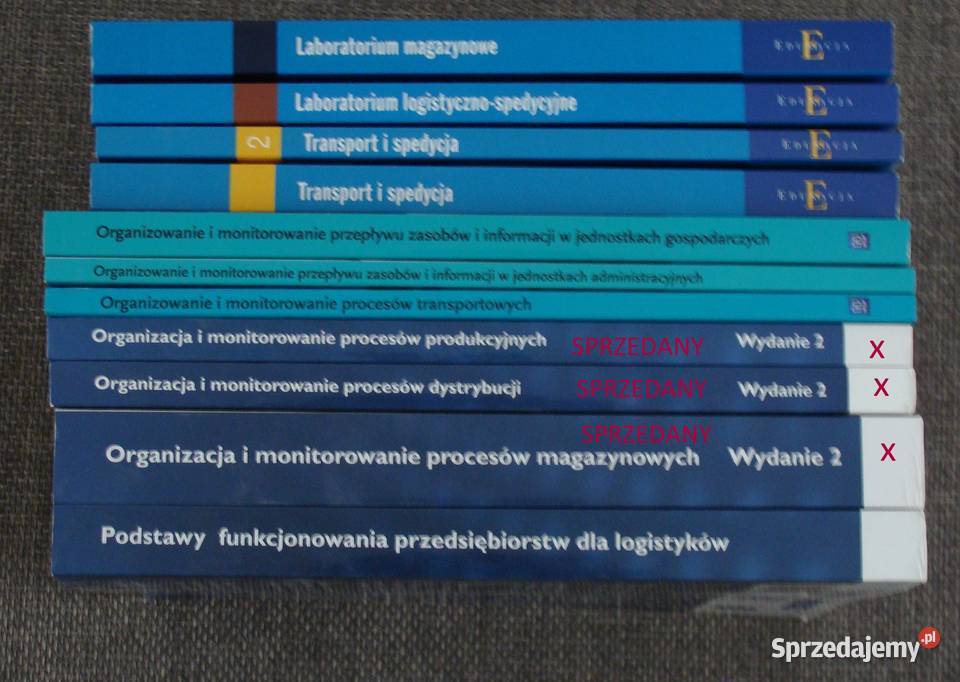 LOGISTYKA Technik Logistyk podręczniki szkolne Rumia