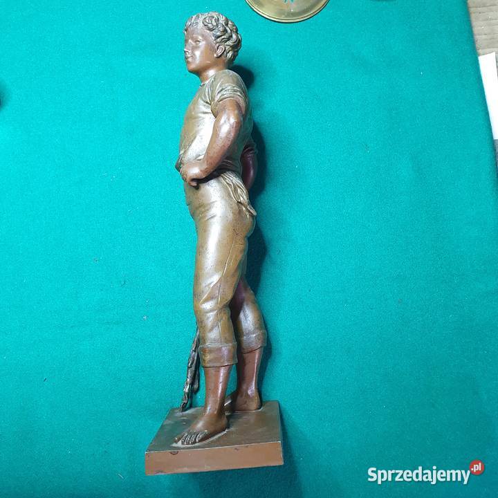 Figura ze starego zegara kominkowego 35 stop Wrocław