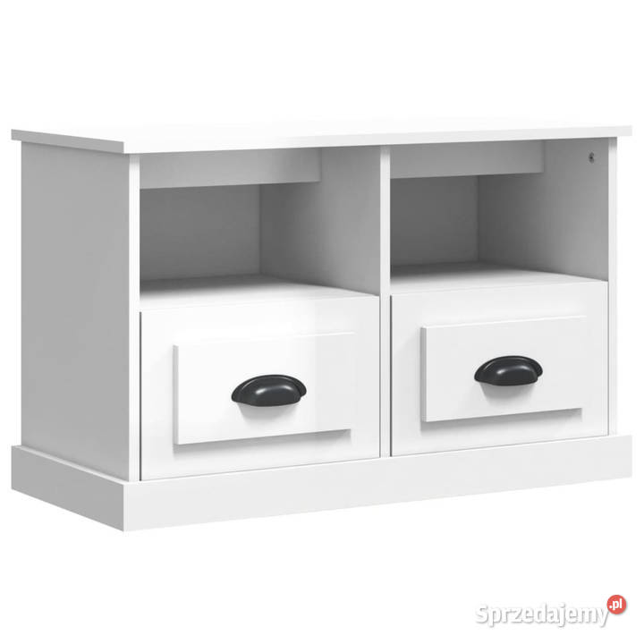 Szafka pod TV biała z połyskiem 80x35x50 Warszawa sprzedam
