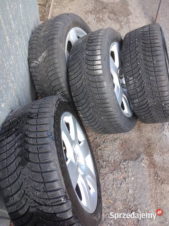 Sprzedam Alufelgi Audi 17 opony zimowe Winter 4 Samochodowe Ruda Śląska