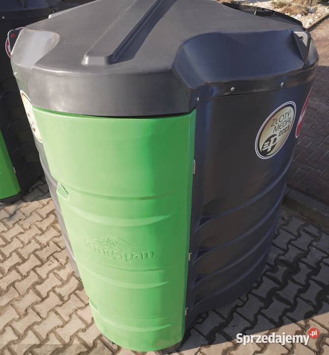 Zbiornik na paliwo ON 2500l Pompa 79lmin 8 m wąż Zielona Góra
