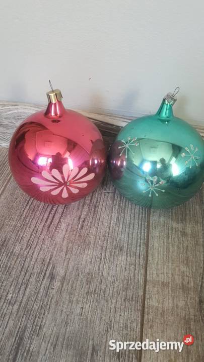 Bombki z PRLu 9 podkarpackie Leżajsk sprzedam