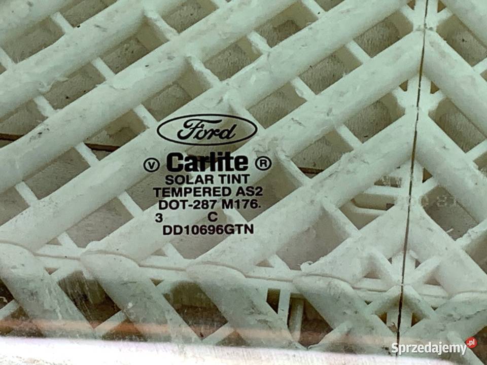 SZYBA PRAWY PRZÓD FORD MUSTANG V SportowyCoupe Uszczelki szyb