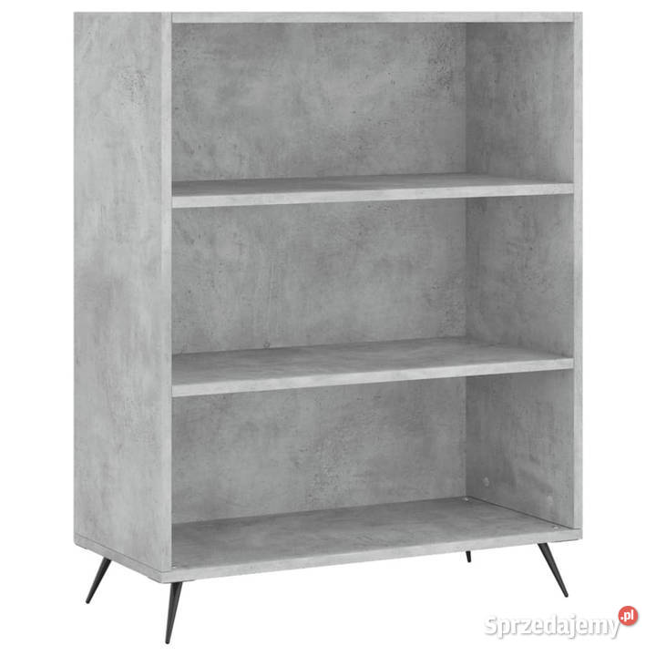 Regał szarość betonu 695x325x180 materiał Warszawa
