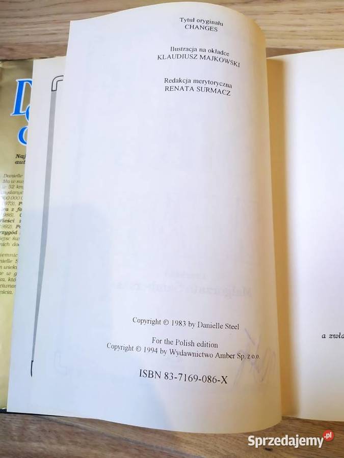 Zmiany Danielle Steel 1996 podkarpackie