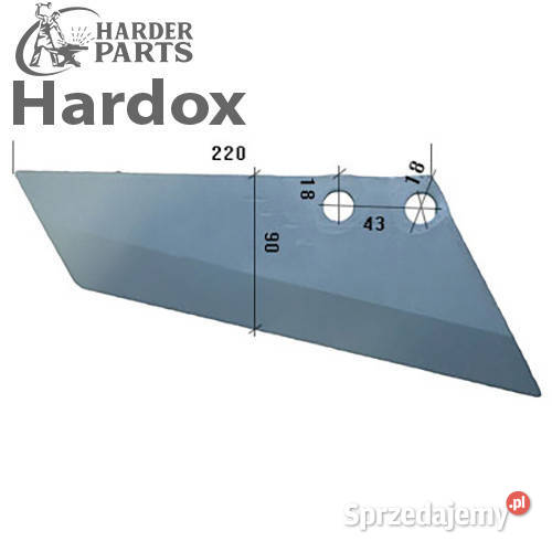 Lemiesz HARDOX 63421212P części do grubera Suwałki