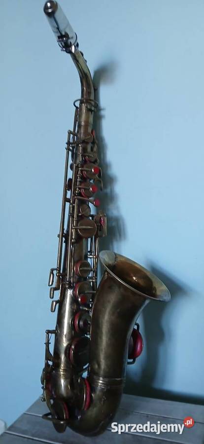 Zabytkowy Saksofon Altowy blaszane Kraków