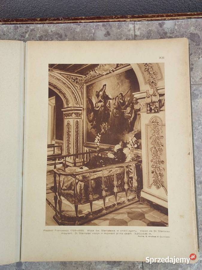 Stary duży album Święty Stanisław Kostka 1928r pomorskie Tczew sprzedam