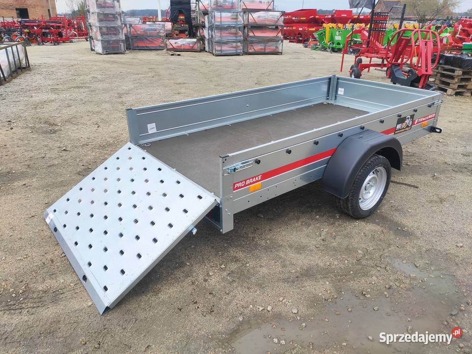 Przyczepka Tema PRO BRAKE 2612 hamowana Sosnowiec sprzedam