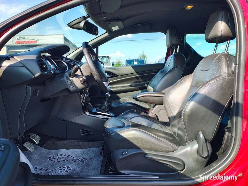 Citroen DS3 16Beznyna 150 Piękny kolor Skórzane skórzana tapicerka podkarpackie Zarszyn