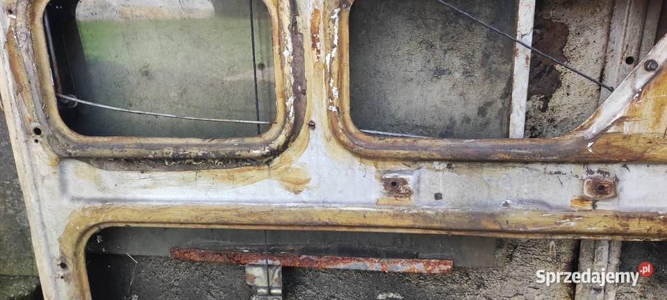 Syrena 105 drzwi lewe szyby klamki Kuźnia Raciborska